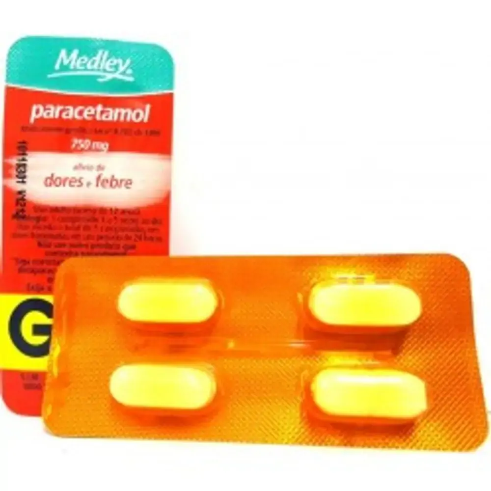Paracetamol 750 Mg 200 Comprimidos Medley Genérico
