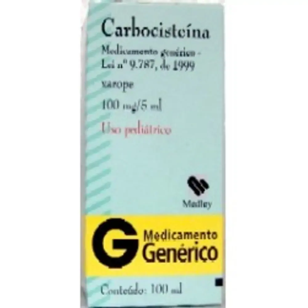 Carbocisteína 20 Mg/ml 1 Ml Medley Genérico