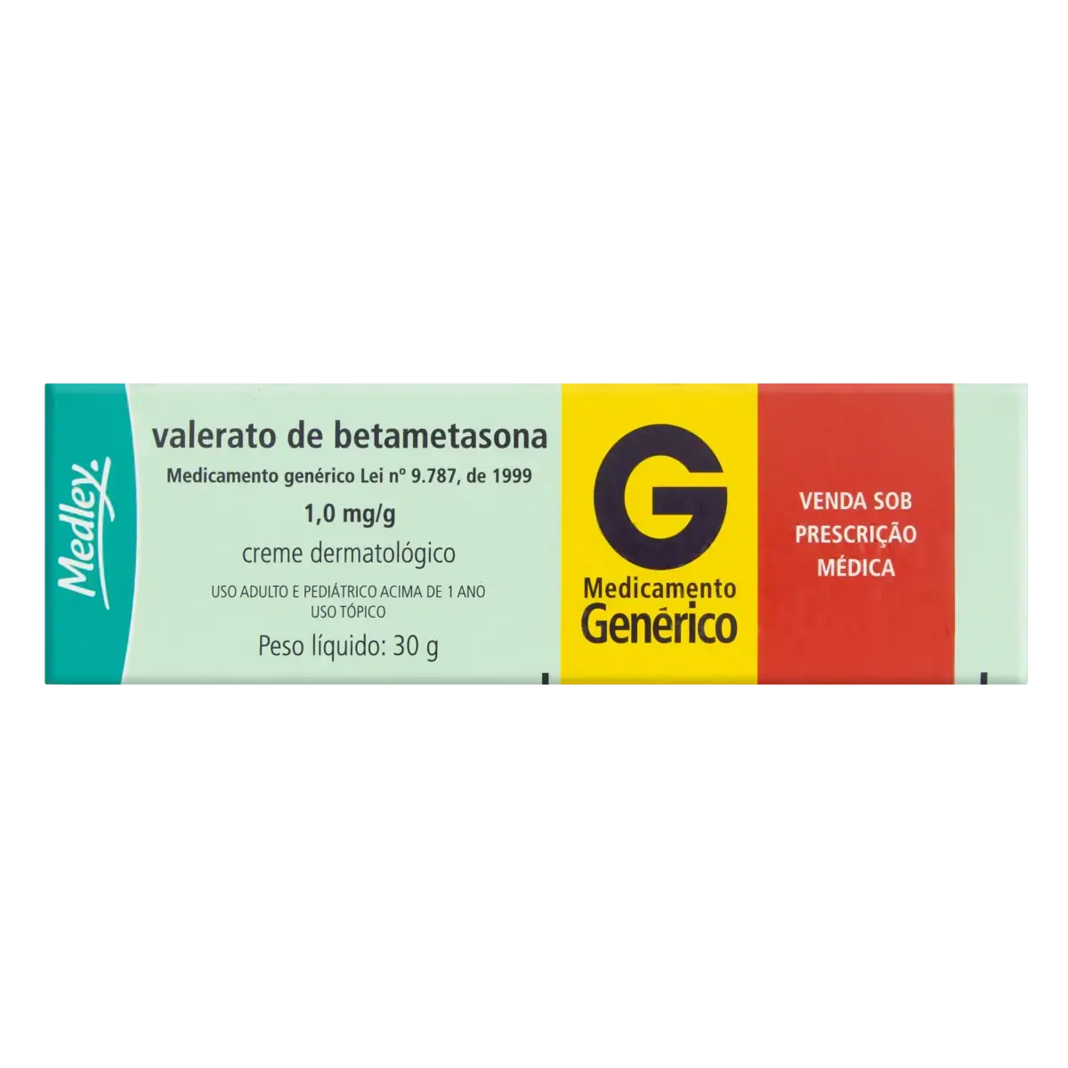 Valerato De Betametasona 1,0mg/g Medley Caixa 30g Creme