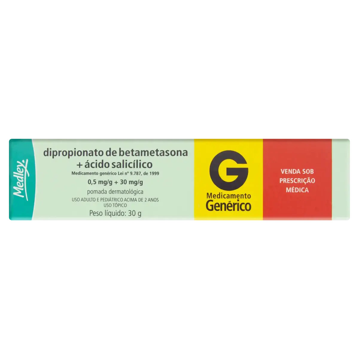 Dipropionato De Betametasona ácido Salicílico Medley Caixa 30g