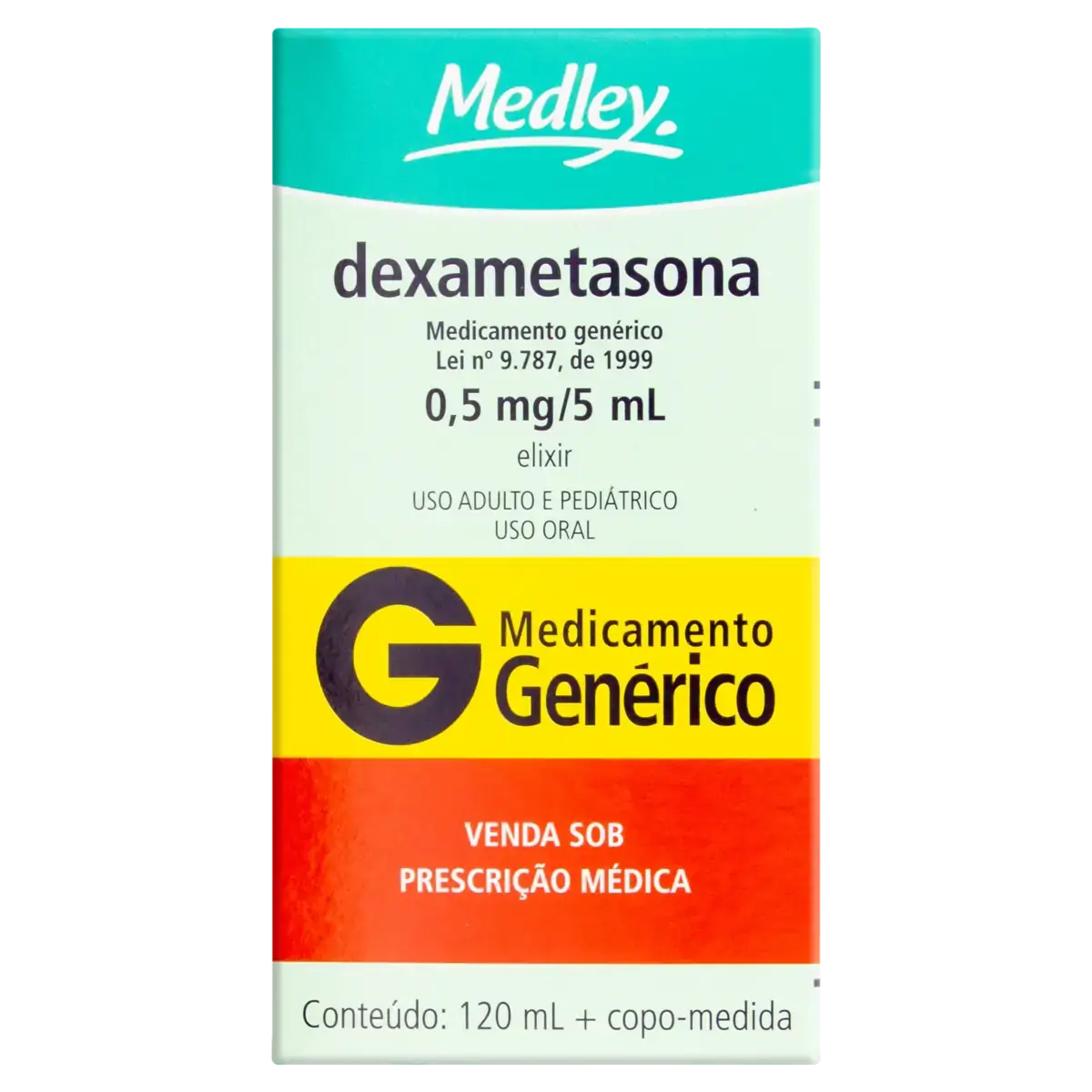 Dexametasona 0,5mg/5ml Medley Caixa 120ml Copo Medida