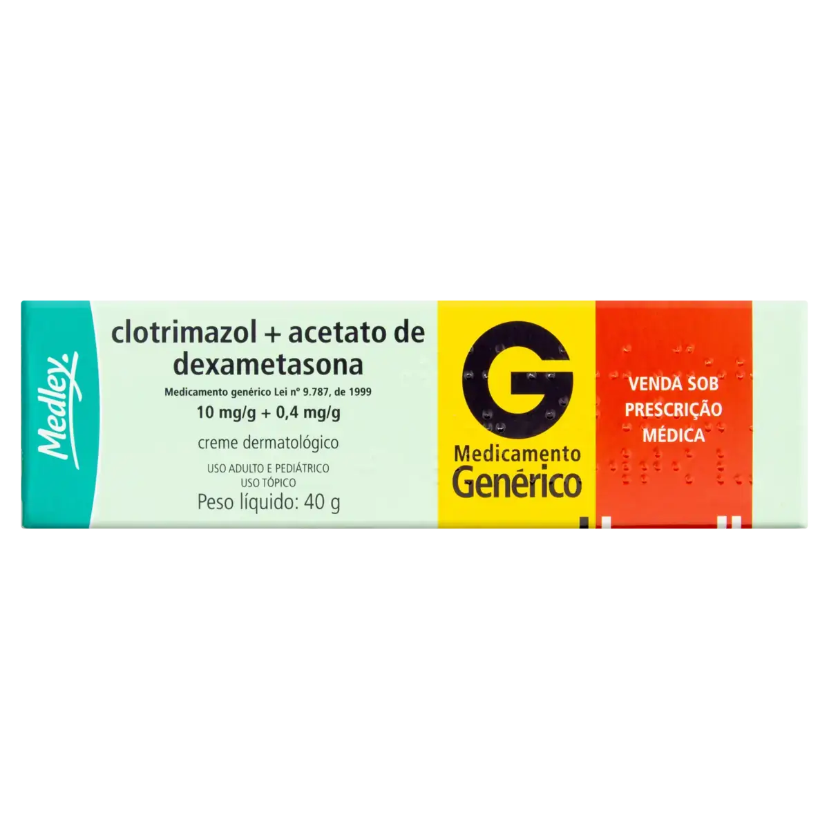 Clotrimazol Acetato De Dexametasona Medley Caixa 40g Creme