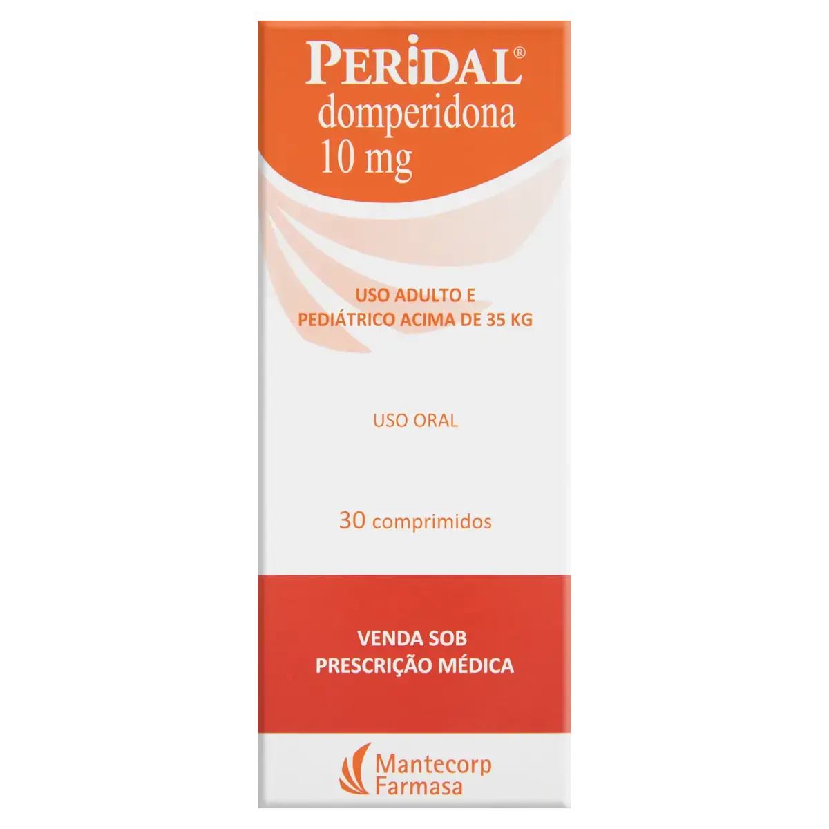 Peridal 10mg Mantecorp Farmasa Caixa 30 Comprimidos