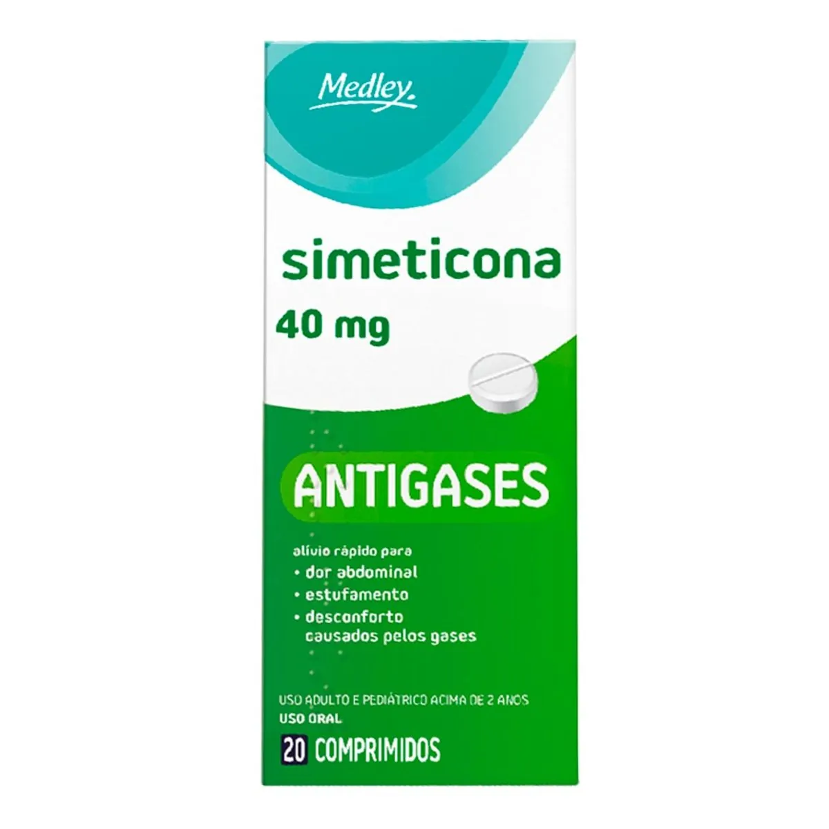 Simeticona 40mg C/20 Cpr Medley