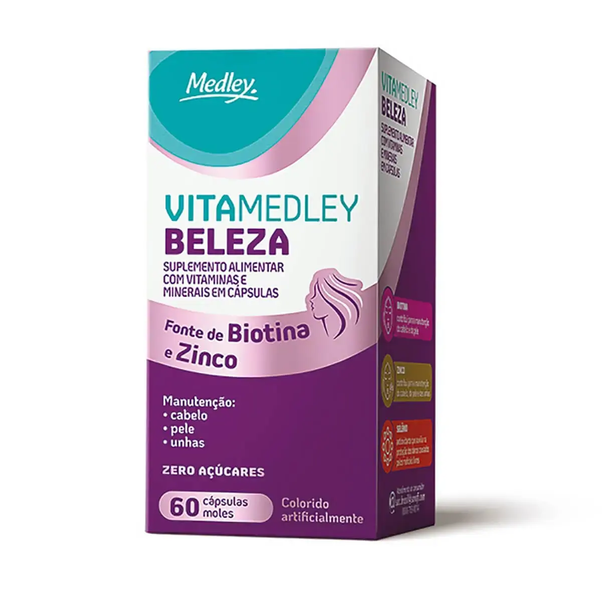 Vita Medley Beleza Caps Gel Mole X 60