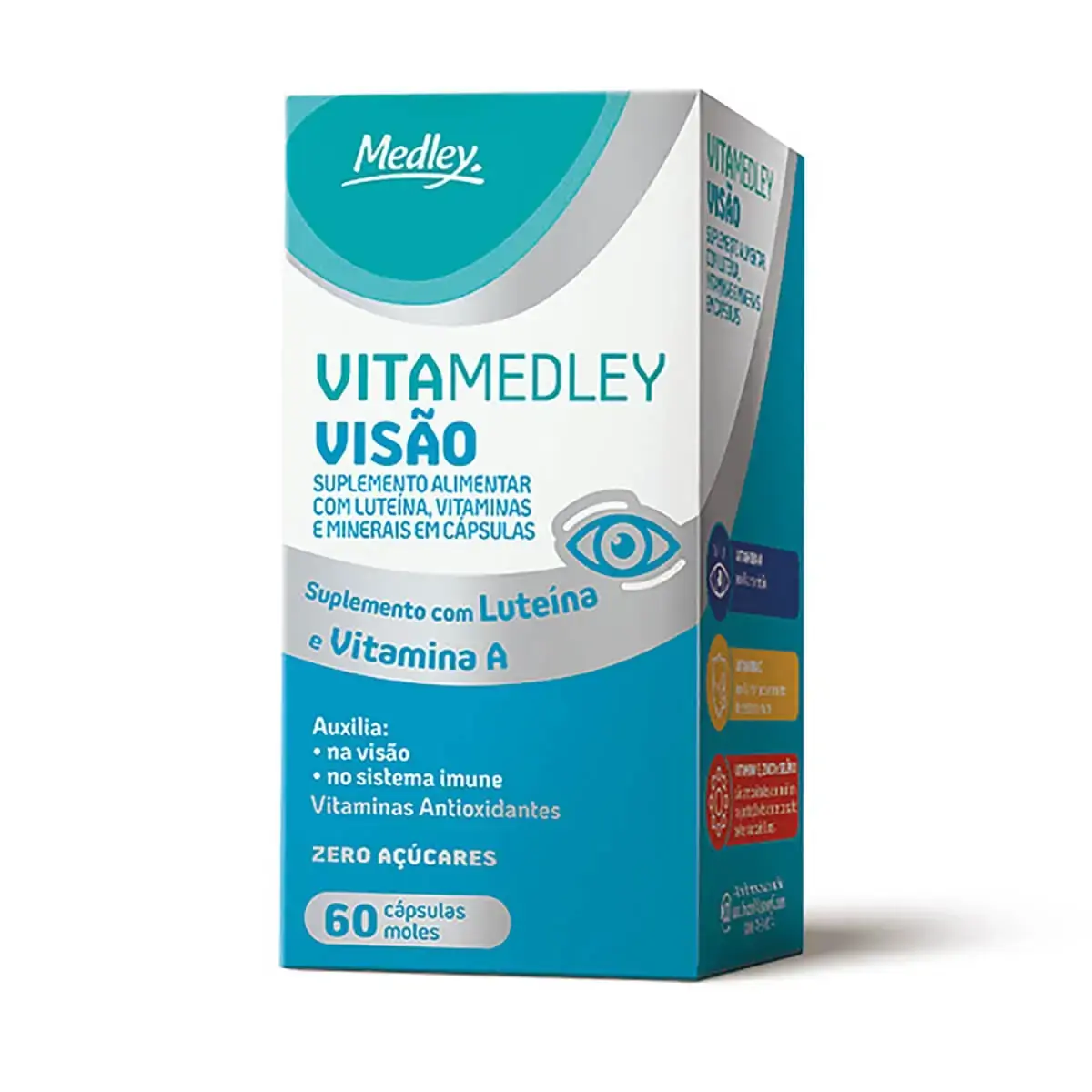 Suplemento Vitamínico Vita Medley Visão 60 Cápsulas