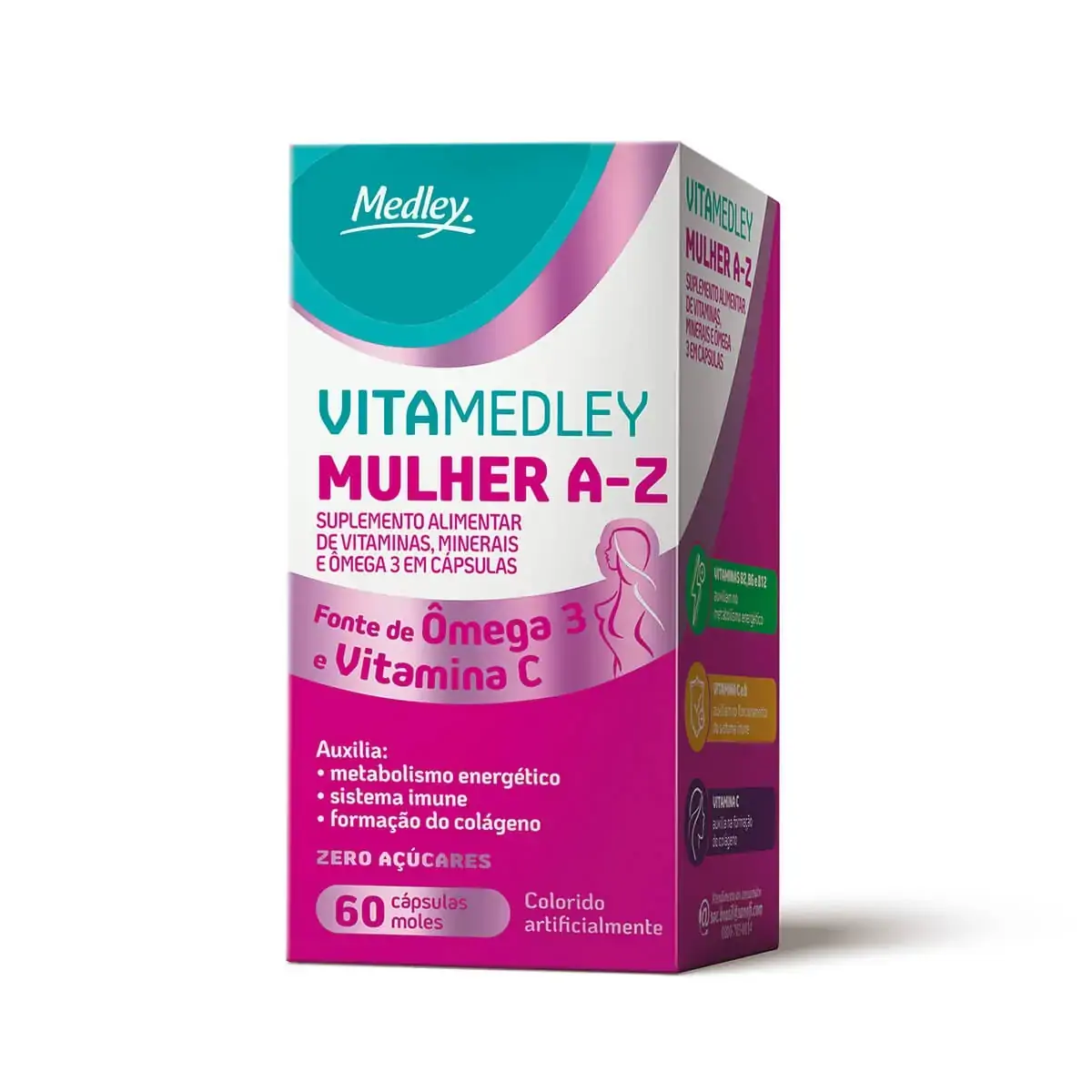 Vita Medley Mulher Cx 60 Cap