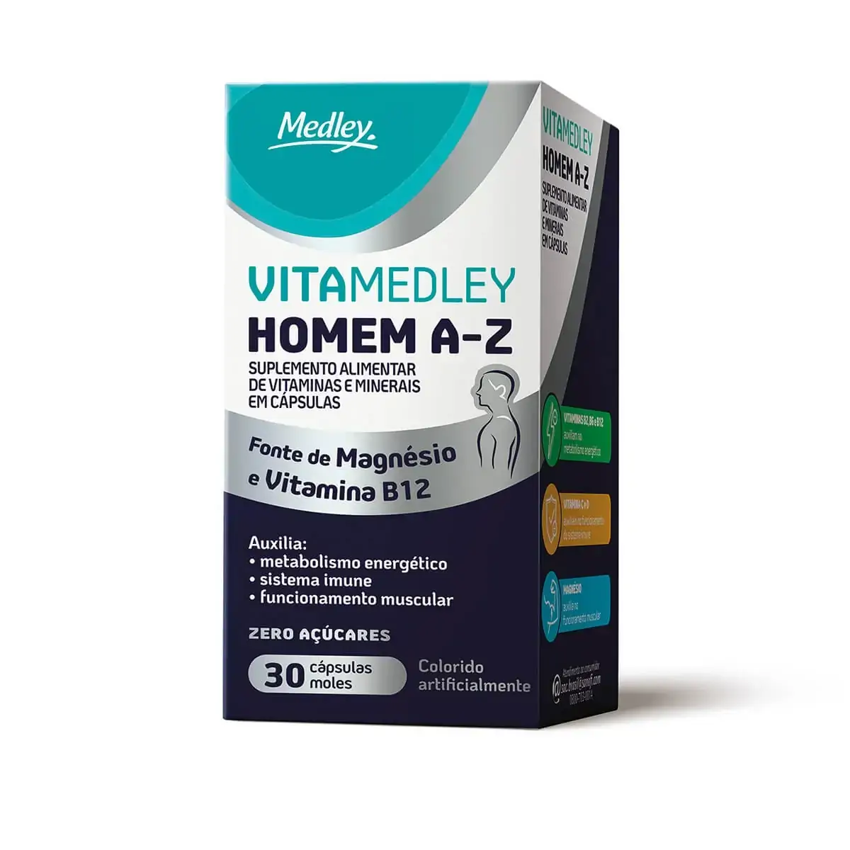 Vita Medley Homem Cx 30 Cap