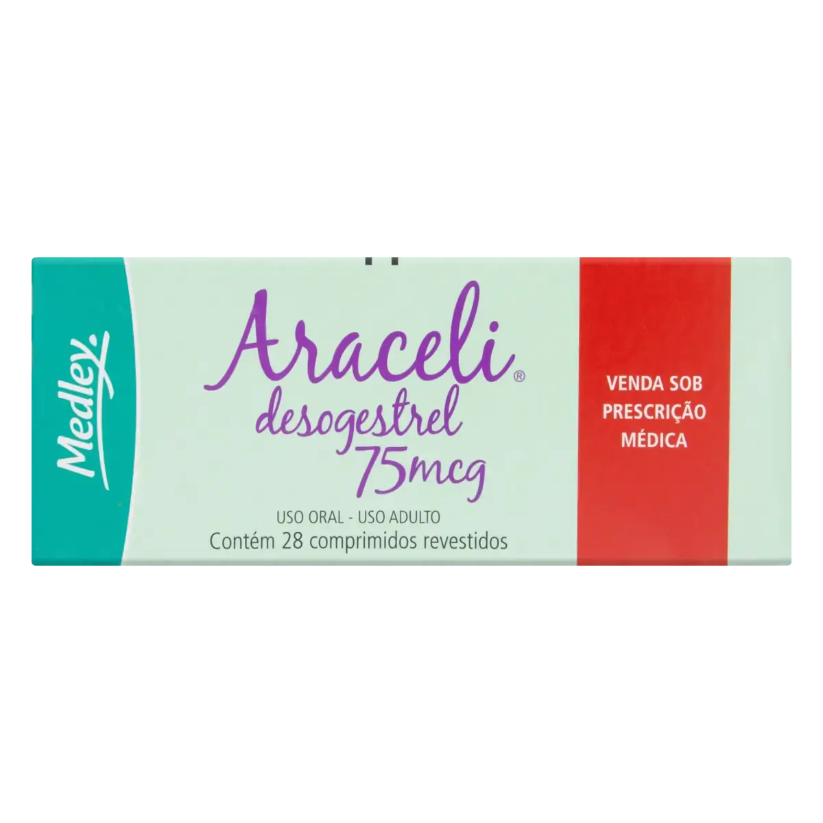Araceli 75mcg Medley Caixa 28 Comprimidos Revestidos
