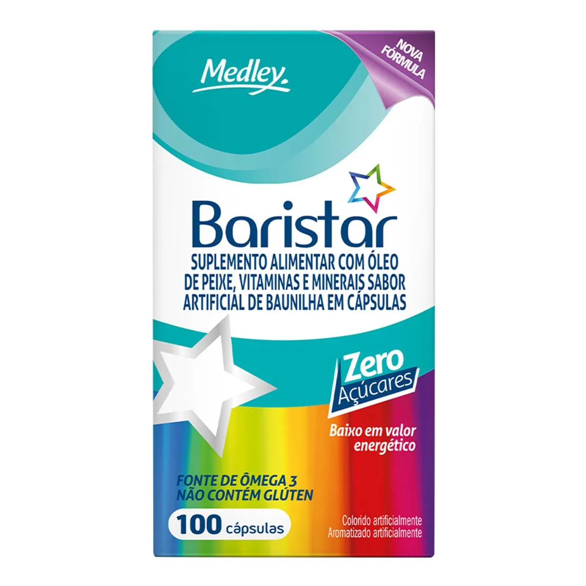 Suplemento Alimentar Baristar 100 Cápsulas