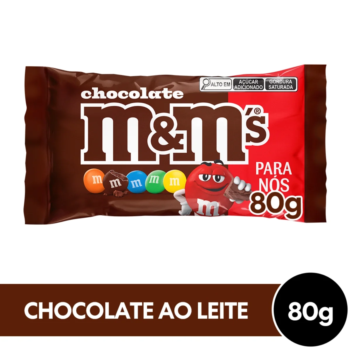 M&MS Chocolate ao Leite 80g