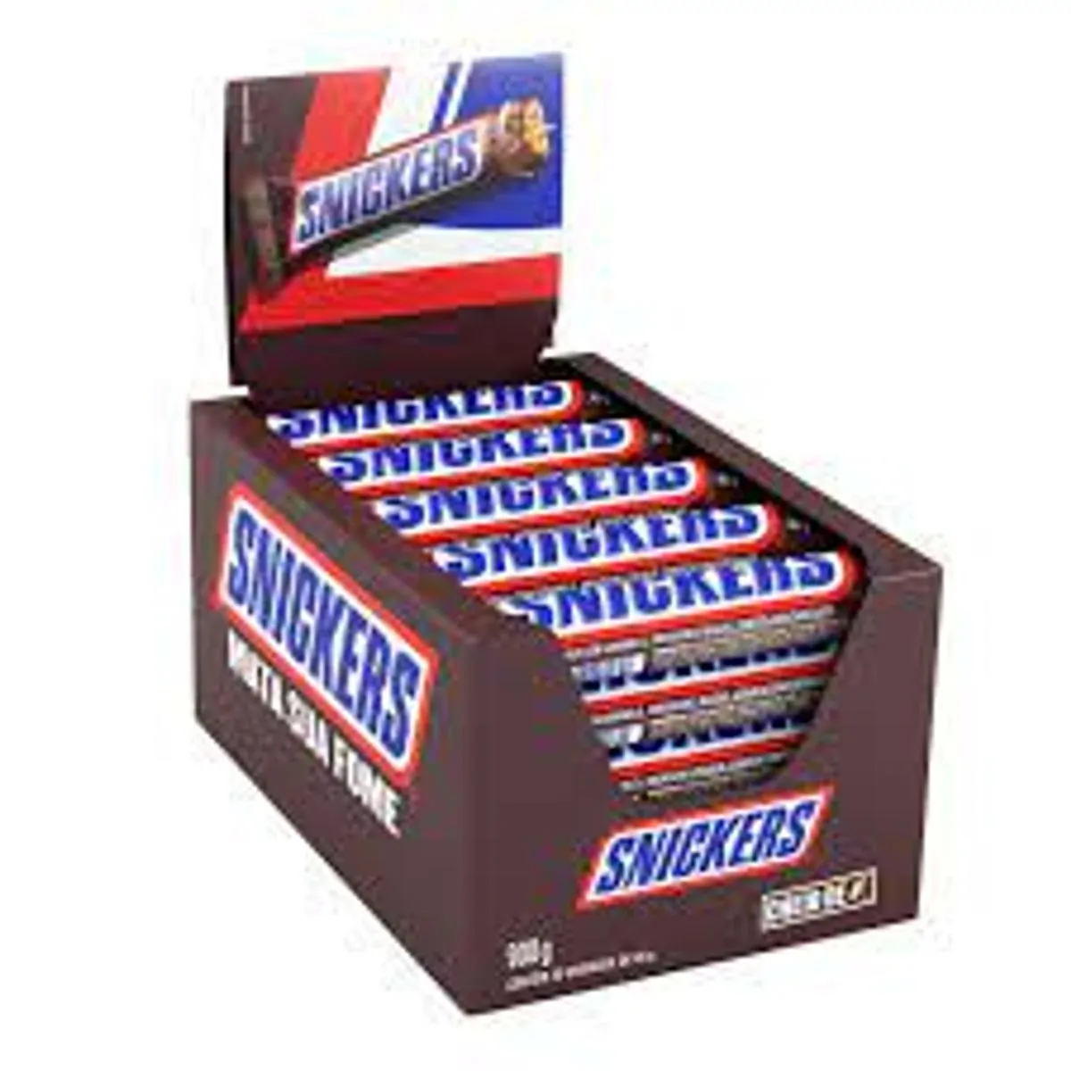 Chocolate Recheado com Caramelo, Amendoim e Nougat SNICKERS Pacote 45g
