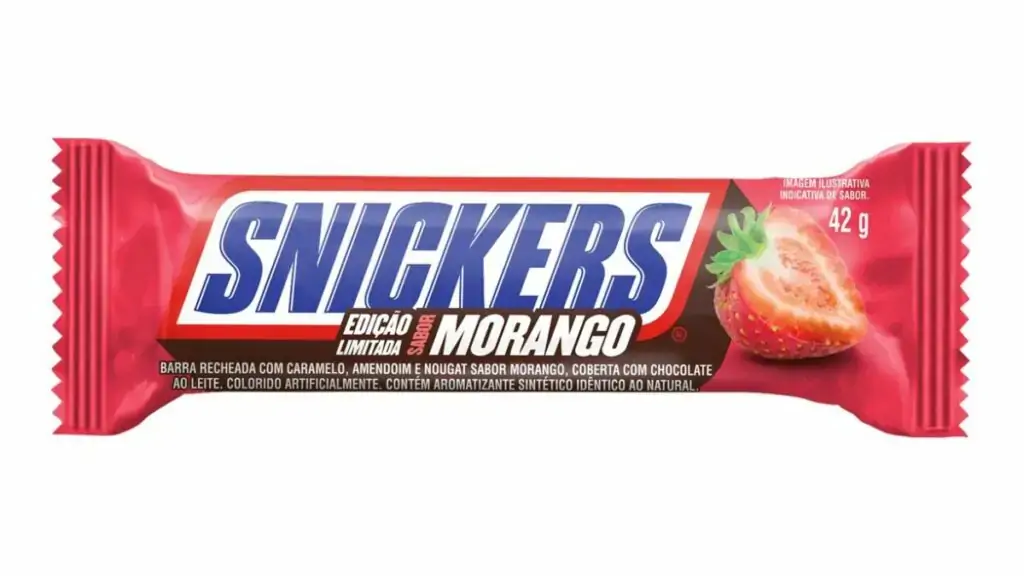 Choc Snickers 42g Morango