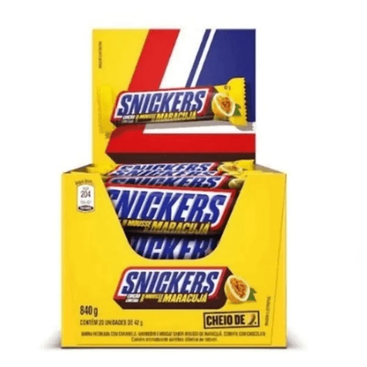 Snickers Mousse De Maracuja 42g 01dpx20unx42gr 56431
