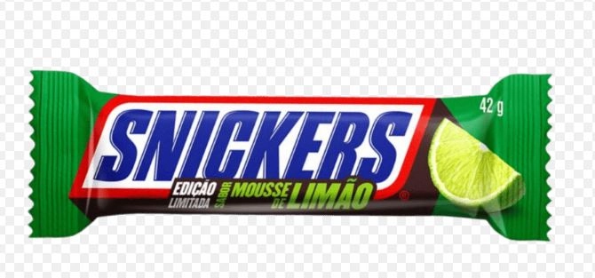 Chocolate Mousse De Limão Snickers Pacote 42g