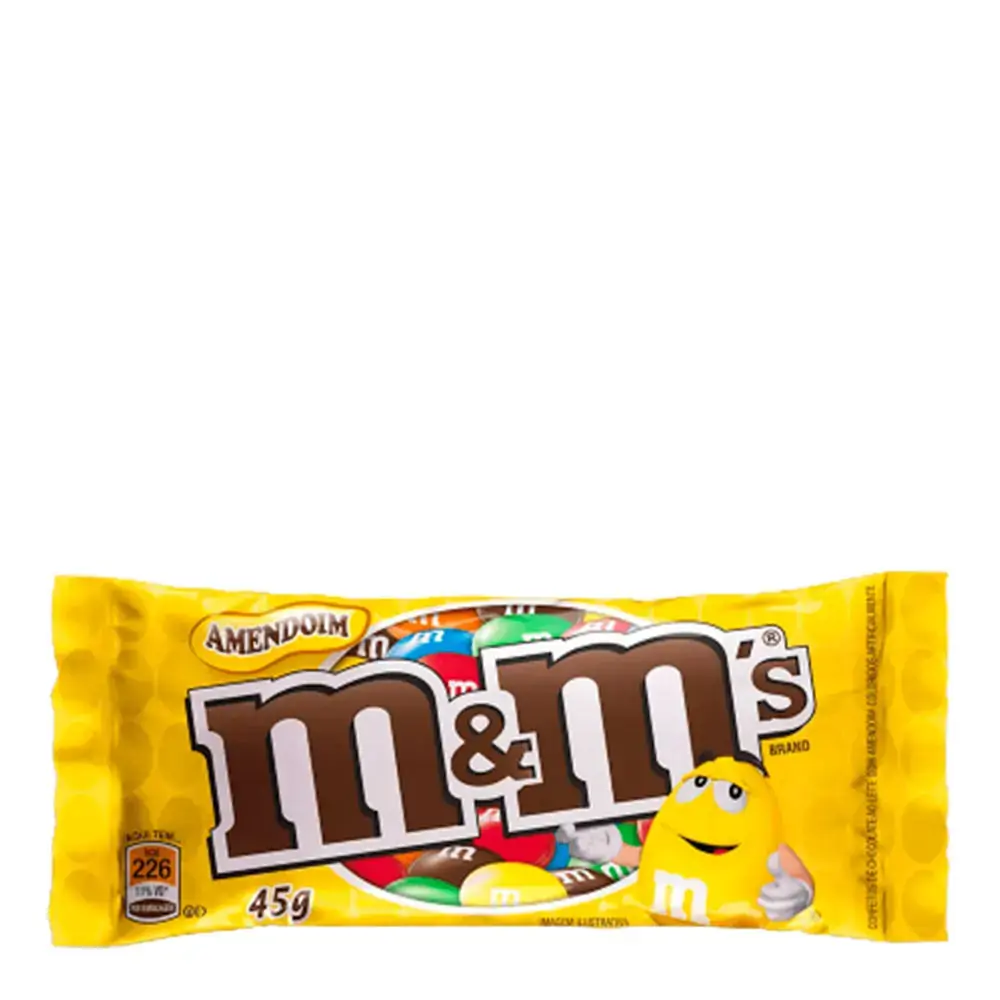 M&M´S Chocolate ao Leite com Amendoim 45g