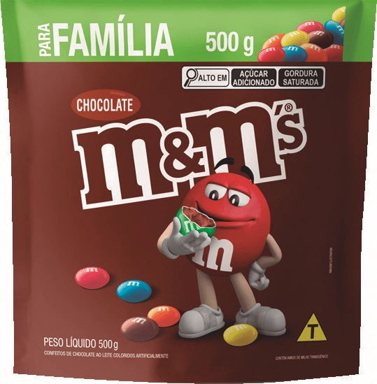 Mms Choco Leite 500g Masterfoods