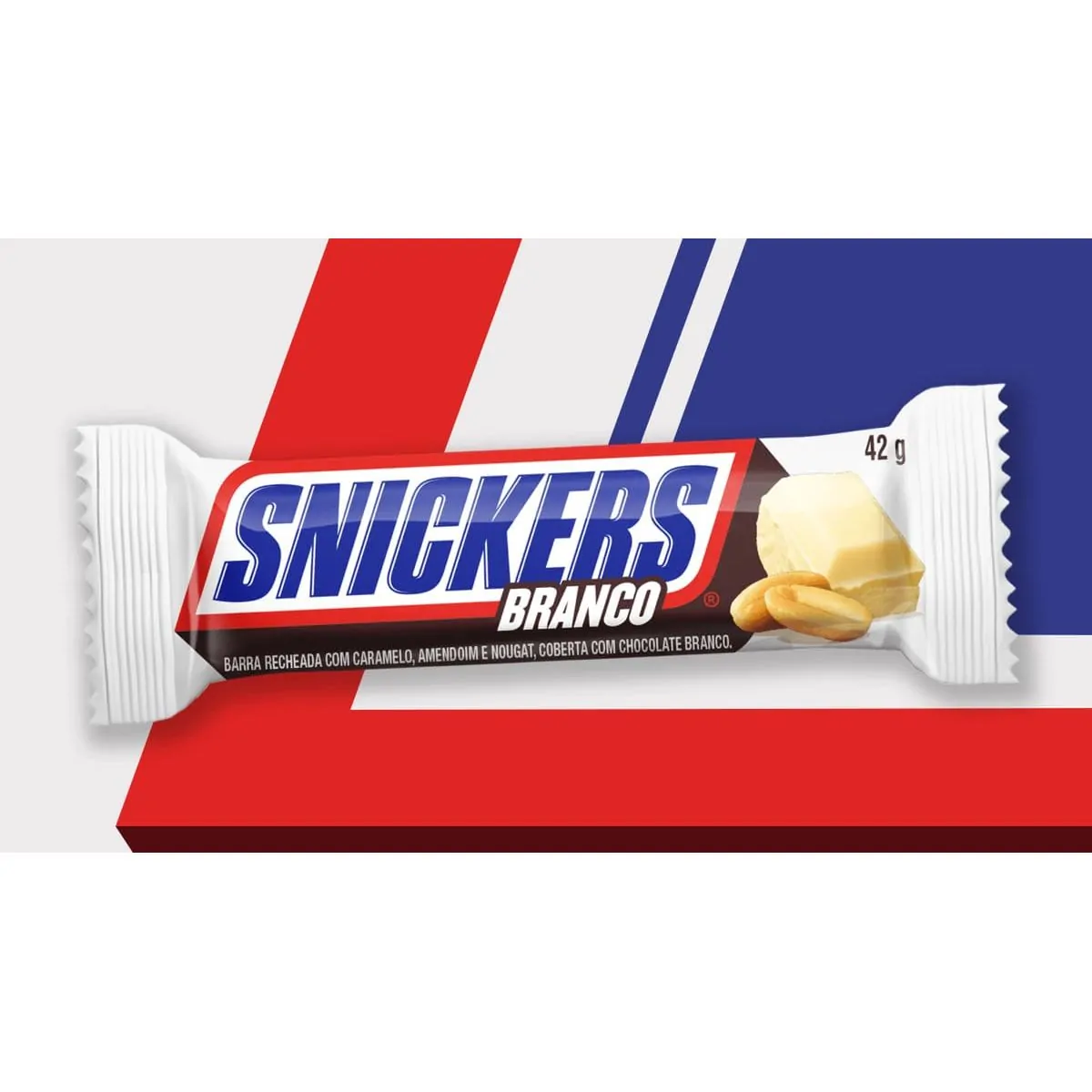 Chocolate Snickers White 42g