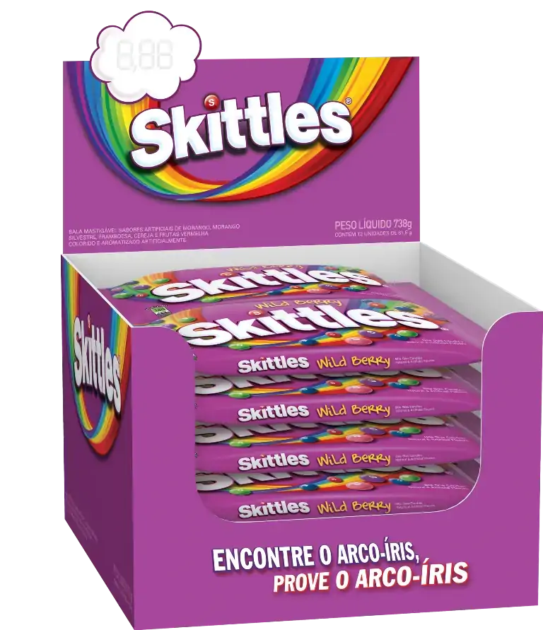 Skittles Frutas Silvestres 1x738gr