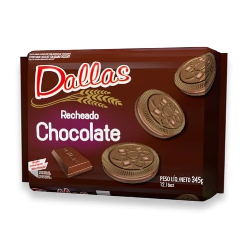 Bis. Dallas 345g Recheado Chocolate