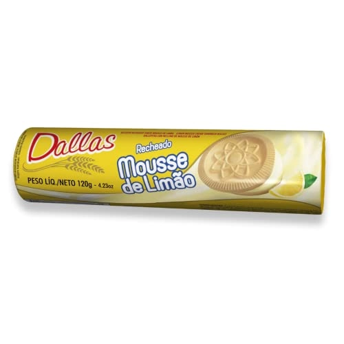 Biscoito Recheado Mousse De Limao Dallas 120g
