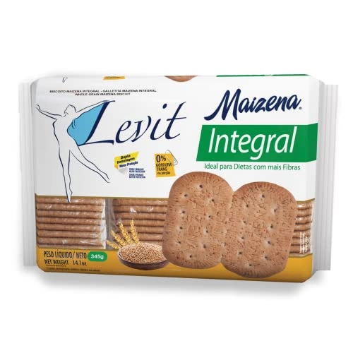 Biscoito Levit Integral 345g Maizena