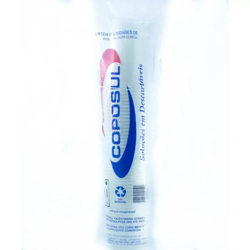 Copo Desc Coposul Transp 300ml 100un