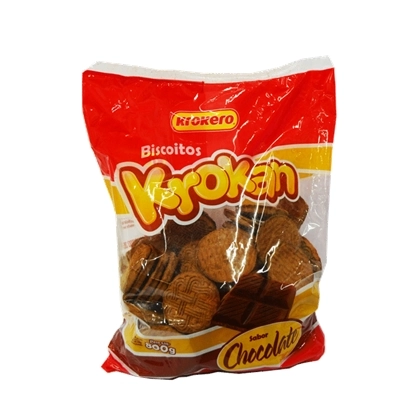 Biscoito Krokan Krokero Sortido Chocolate