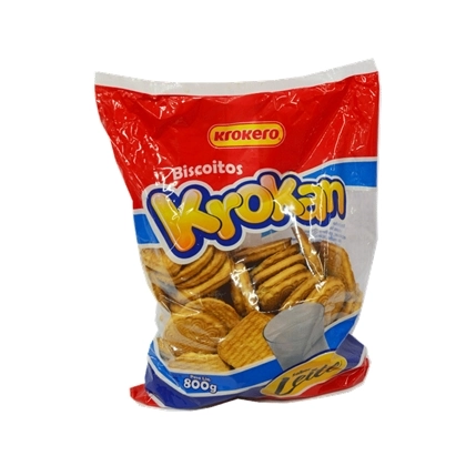 Biscoito Krokan Krokero Sortido Leite