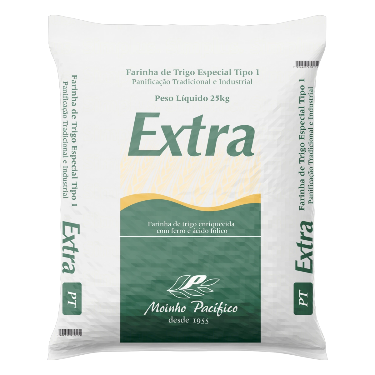 Farinha De Trigo Tipo 1 Para Panificação Extra Saco 25kg
