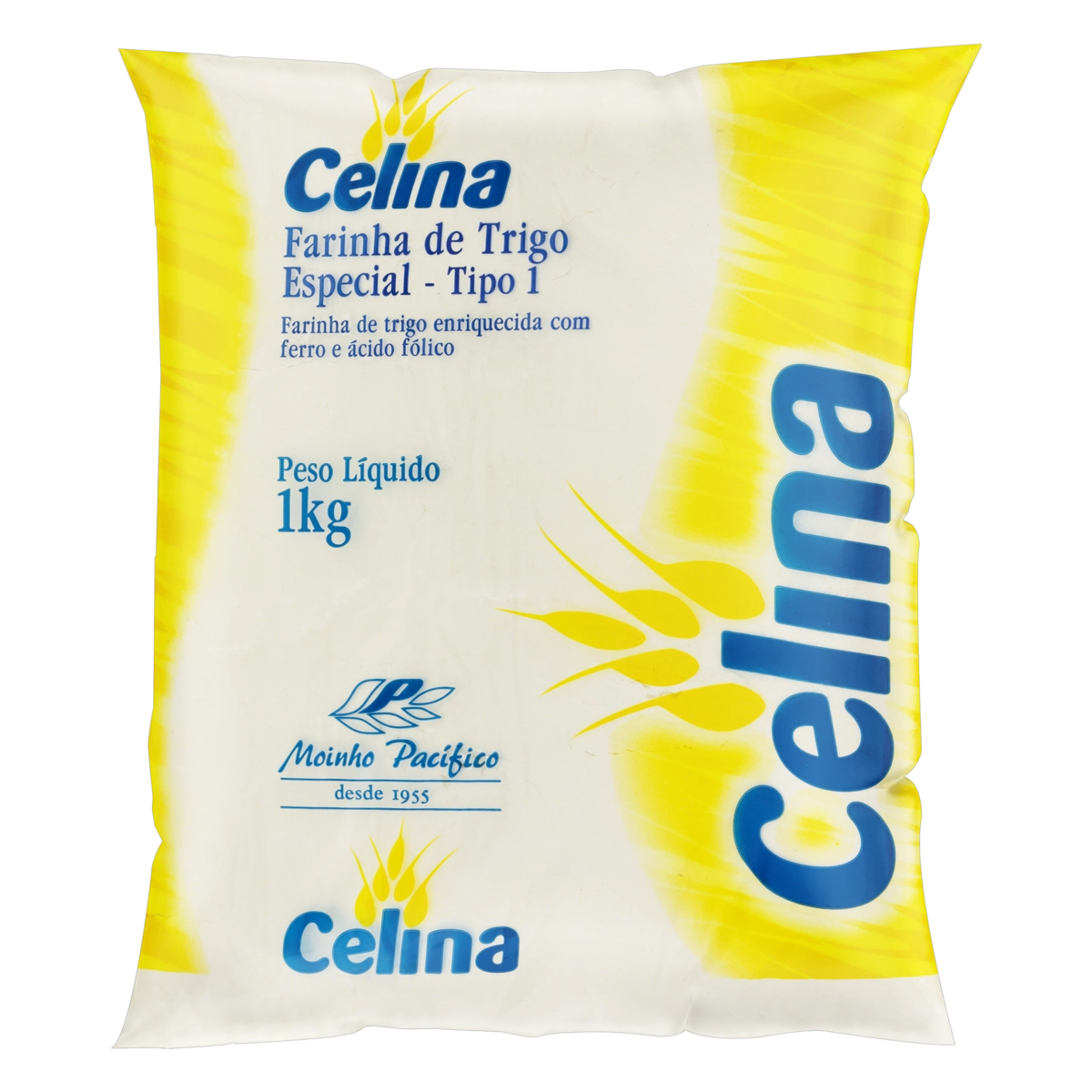Farinha De Trigo Tipo 1 Celina Pacote 1kg