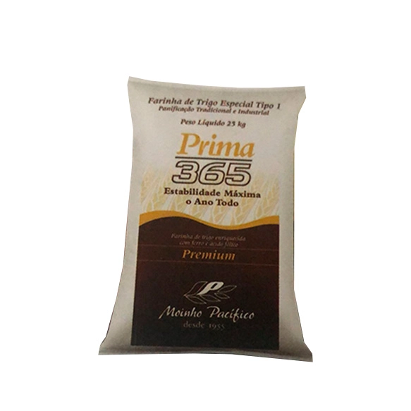 Farinha De Trigo Tipo 1 Para Panificação Prima Premium 365 Saco 25kg