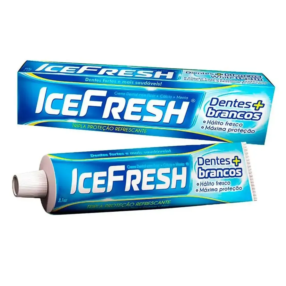 Creme Dental Menta Ice Fresh Caixa 50g