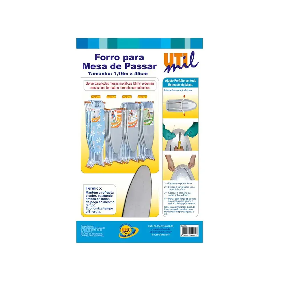 Forro Termico Tam Uni C.trib.23,20 Tot.imposto