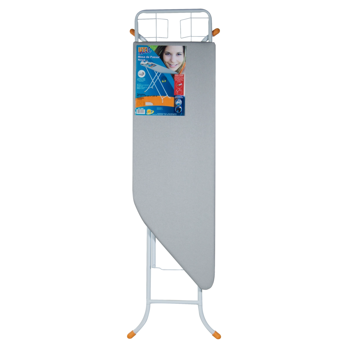 Mesa Para Passar Roupas Dobrável Nova Utimil 92cm X 35cm X 1,20m