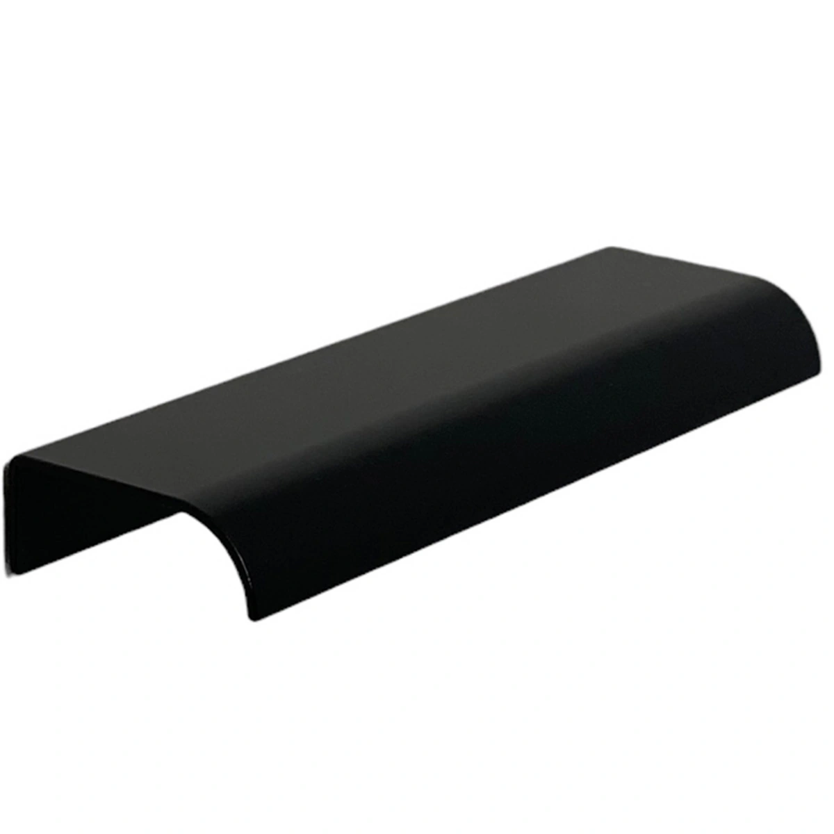Kit 30 Puxadores Para Móveis Wave Reto Alumínio Preto 125mm Aluminium Decor