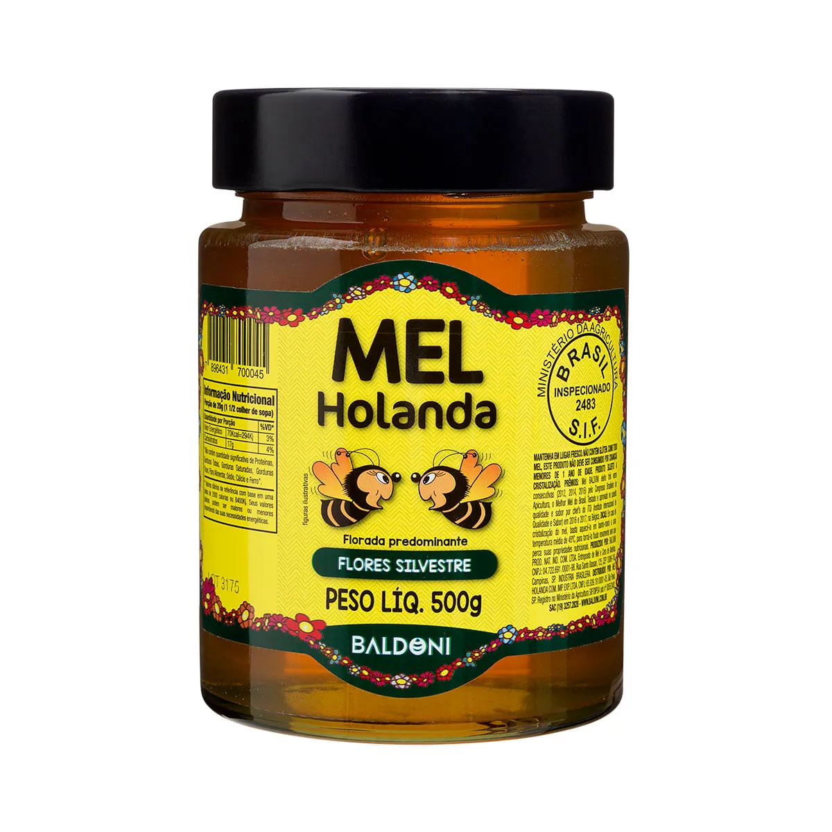 Mel Holanda Silvestre 500g Geral