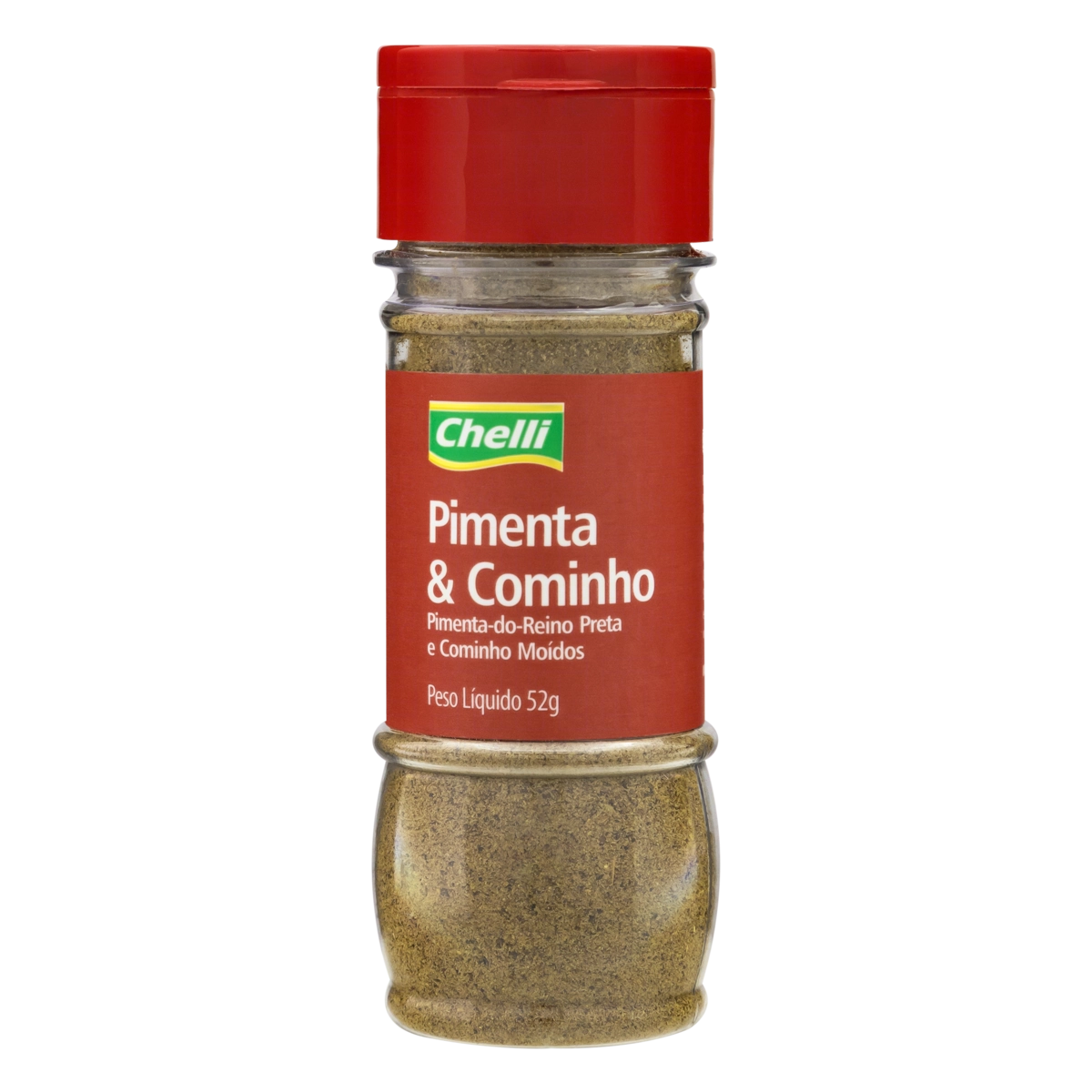 Pimenta E Cominho Moído Chelli Frasco 52g
