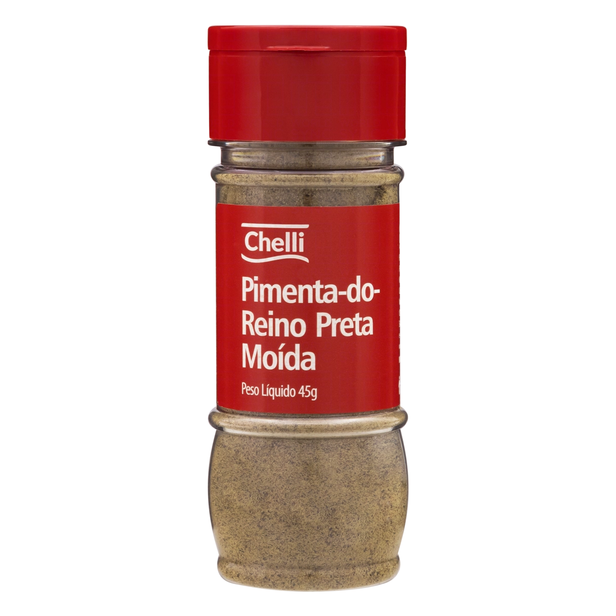 Pimenta Do Reino Preta Moída Chelli Frasco 45g