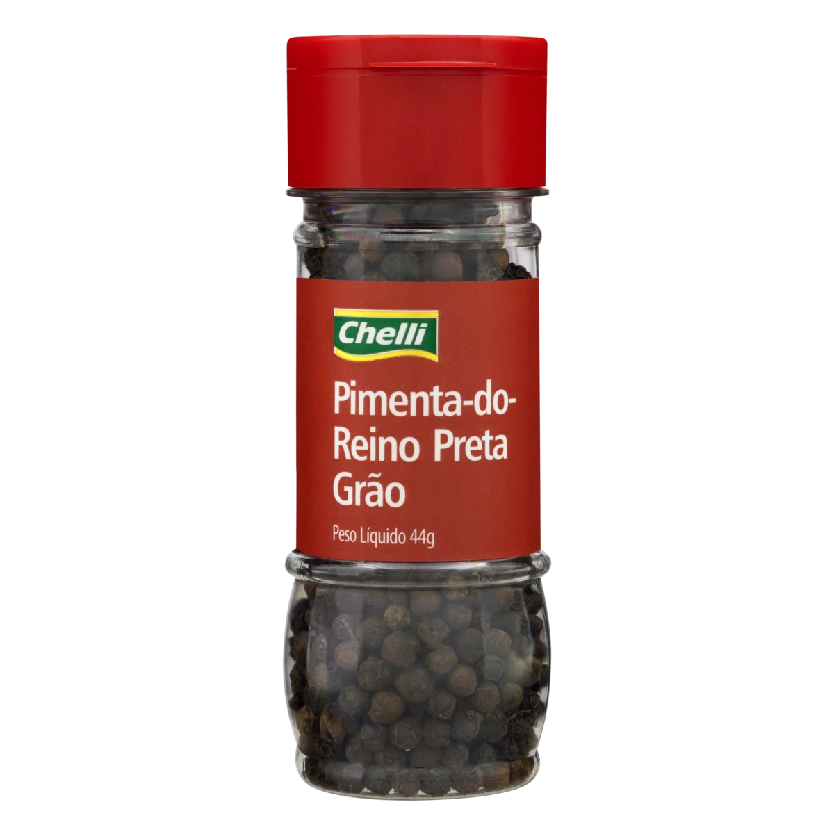 Pimenta Do Reino Preta Em Grãos Chelli Frasco 44g