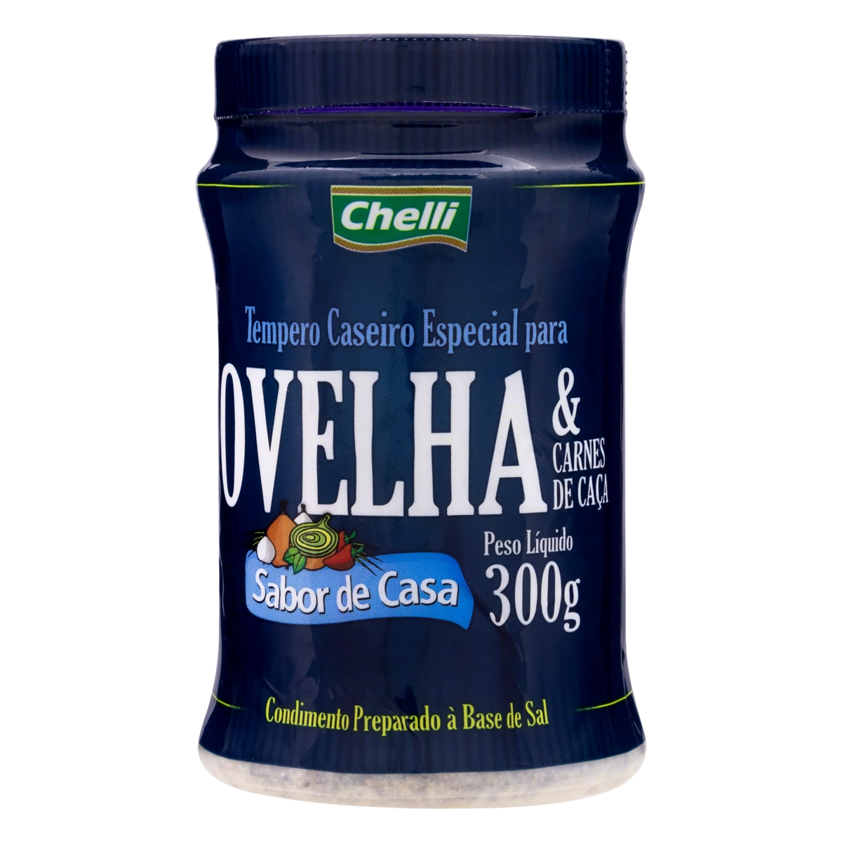 Tempero Caseiro Para Ovelhas E Carnes De Caça Chelli Sabor De Casa Pote 300g