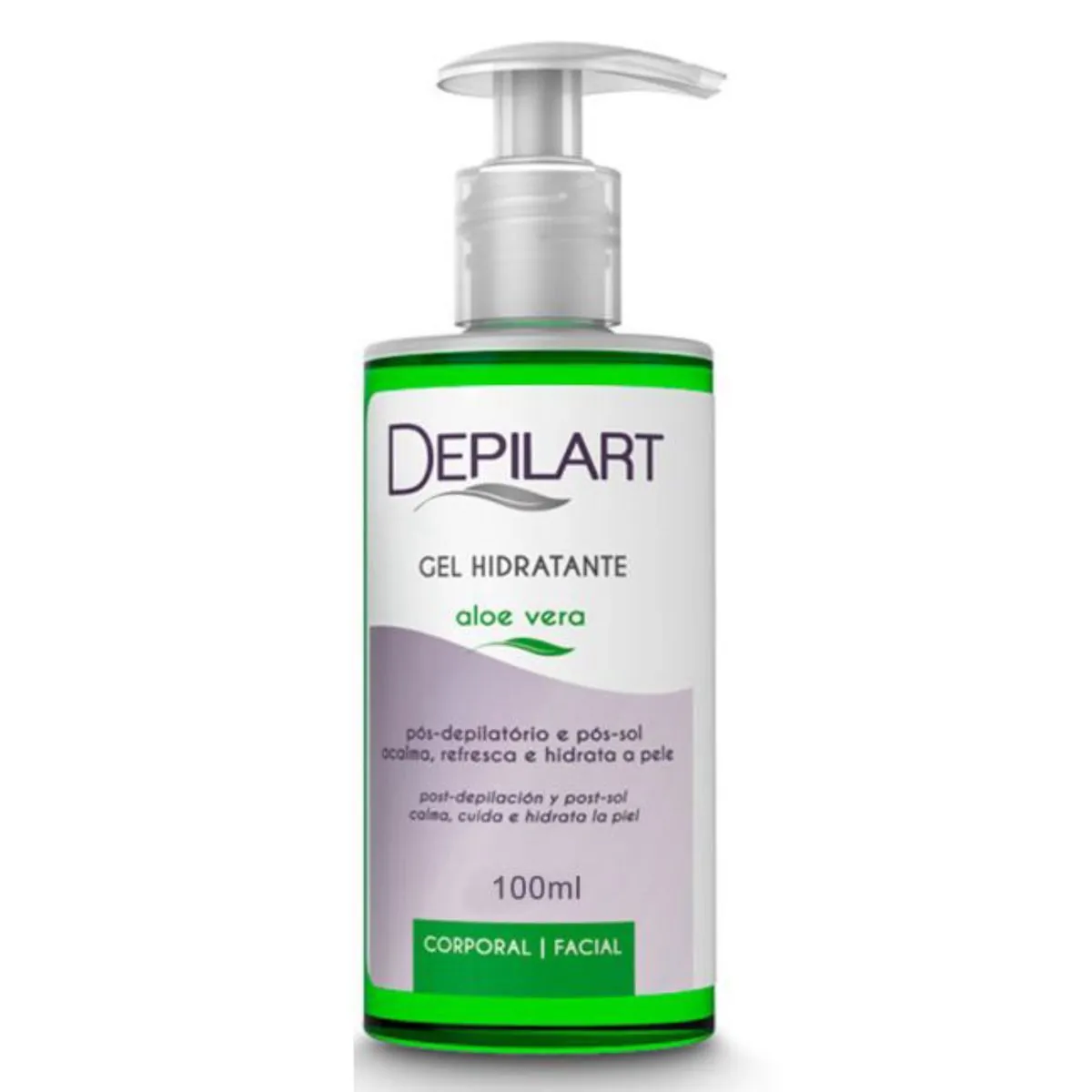 Gel Depilart Pos Depilacao Aloe Vera