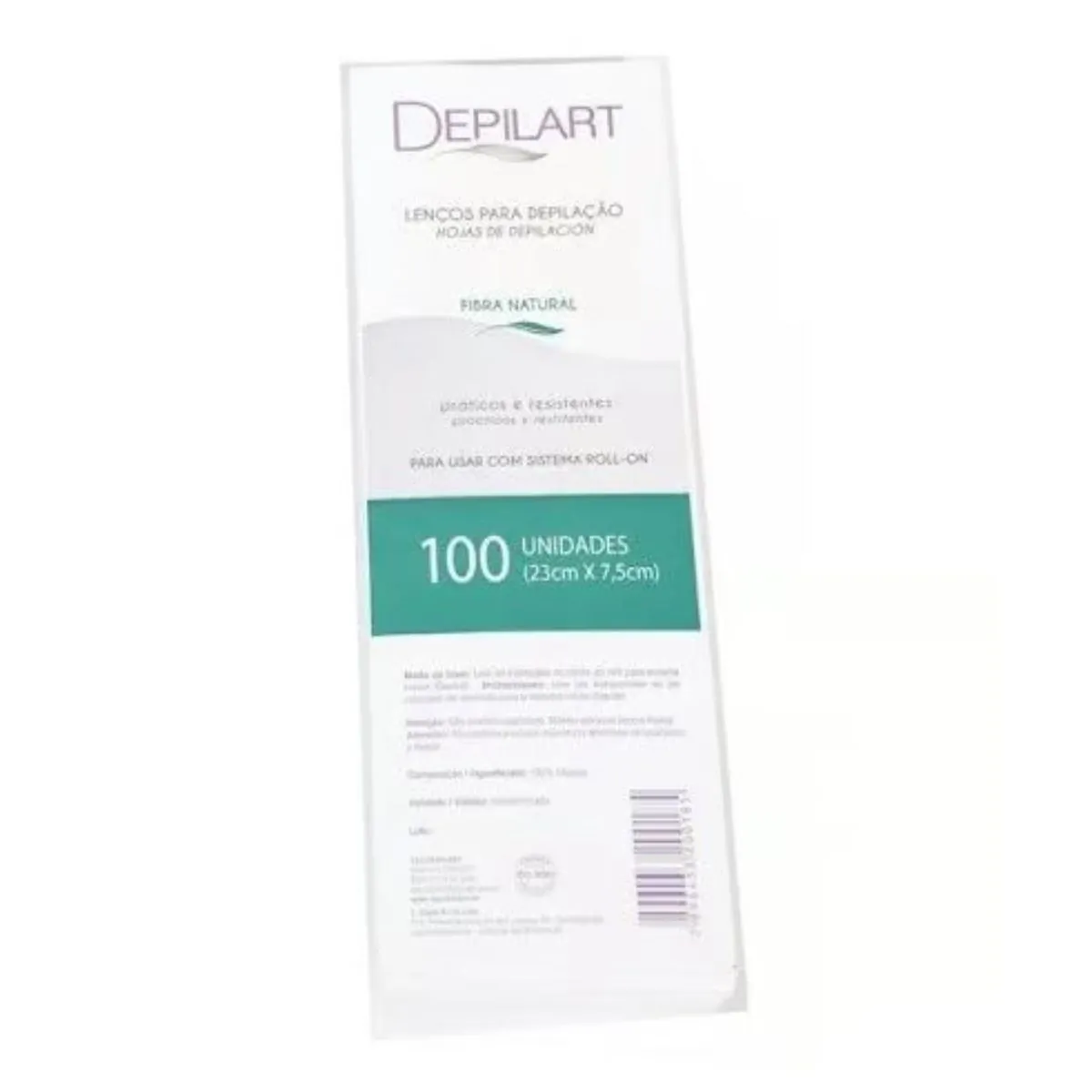 Depilart Lencos Depilacao 100 Folhas