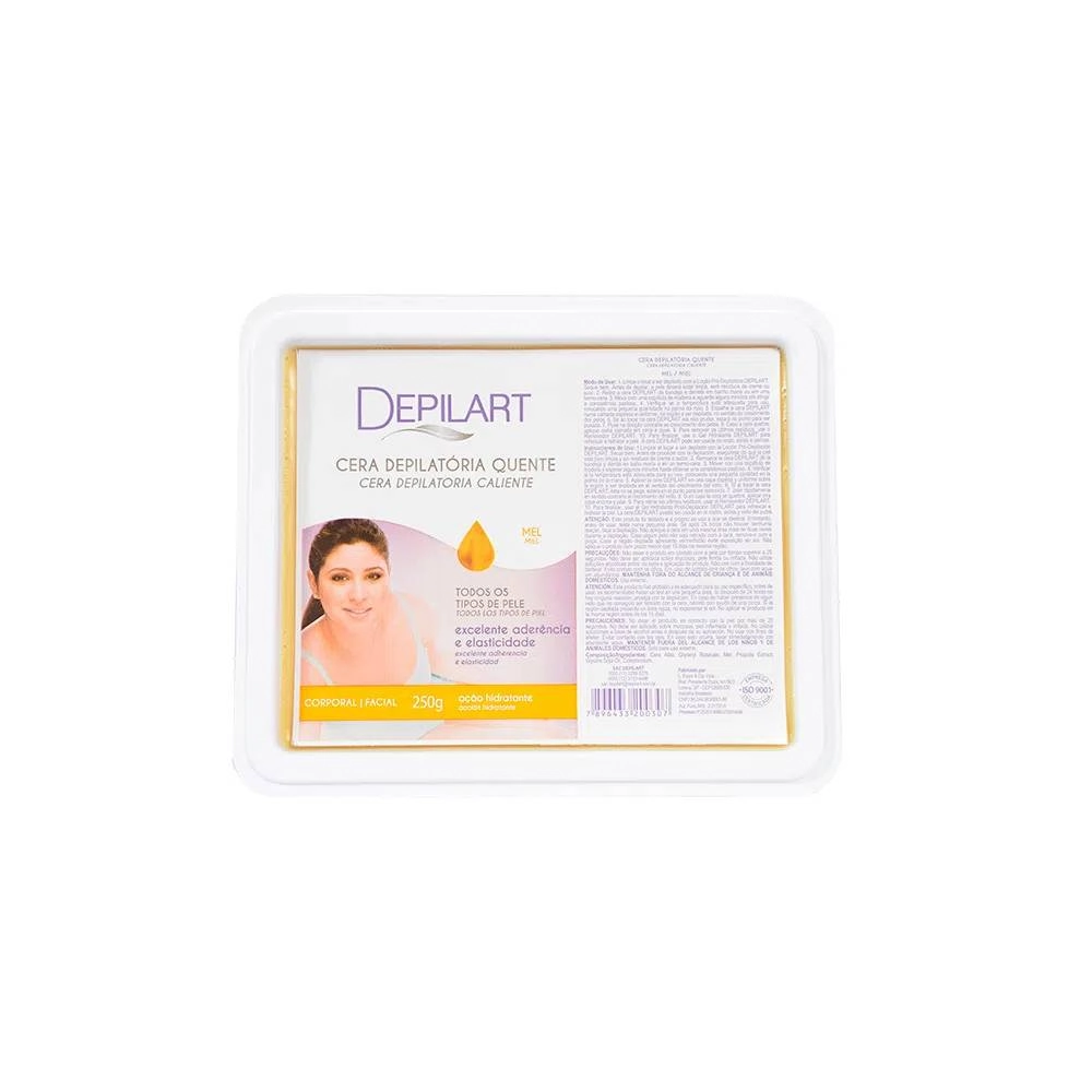 Depilart Cera 250g Quente Mel .