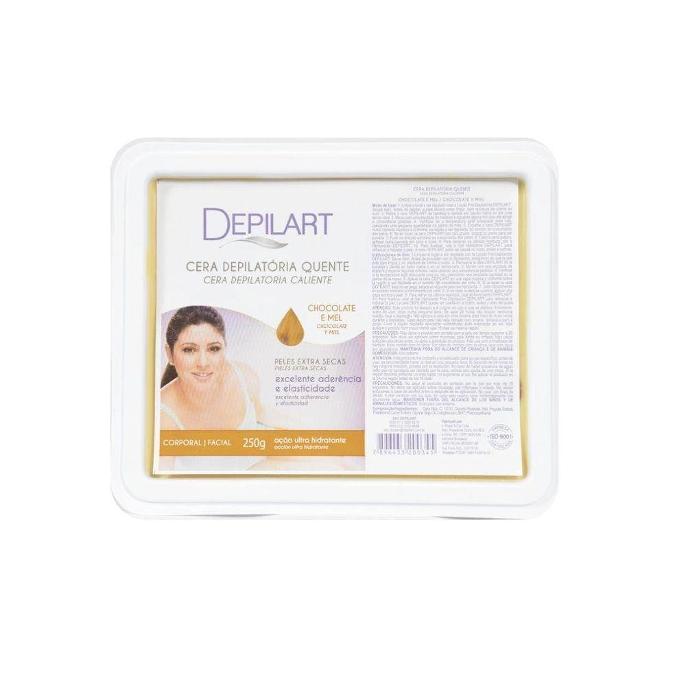 Cera Depilatória Quente Chocolate E Mel Depilart