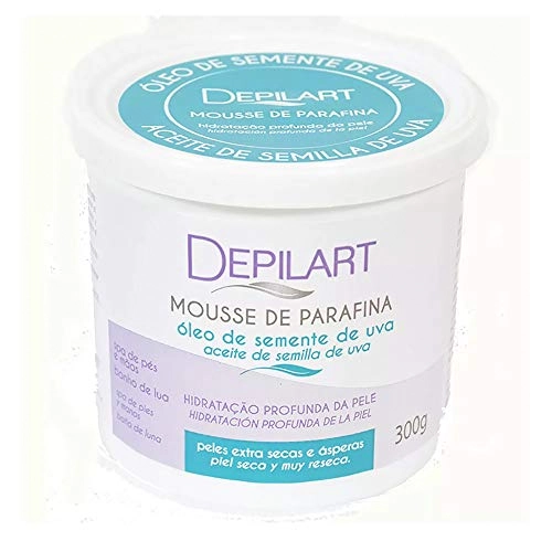 Depilart Mousse Parafina 300g Oleo Semente De Uva