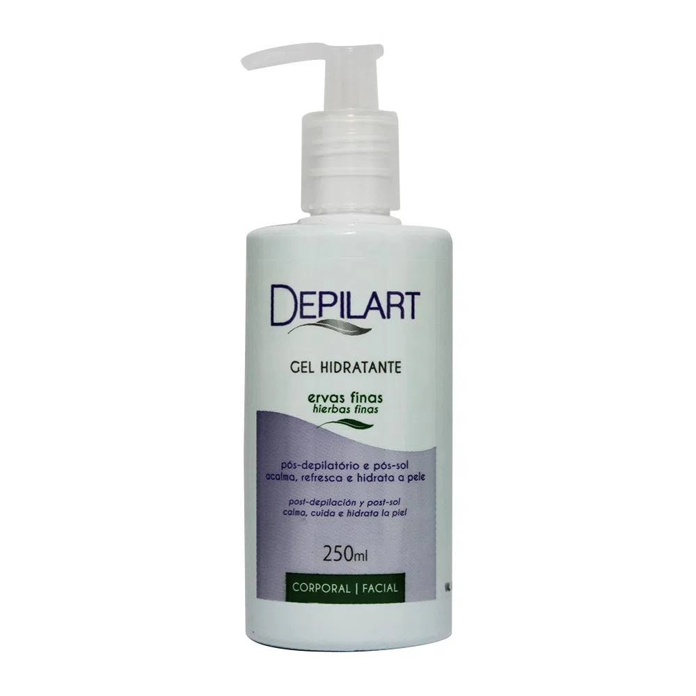 Depilart Gel Pos Depilacao 250g Ervas Finas