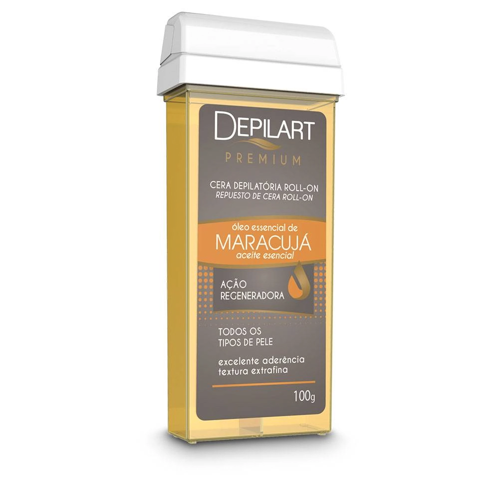 Cera Roll On Depilart Premium Maracujá 100g