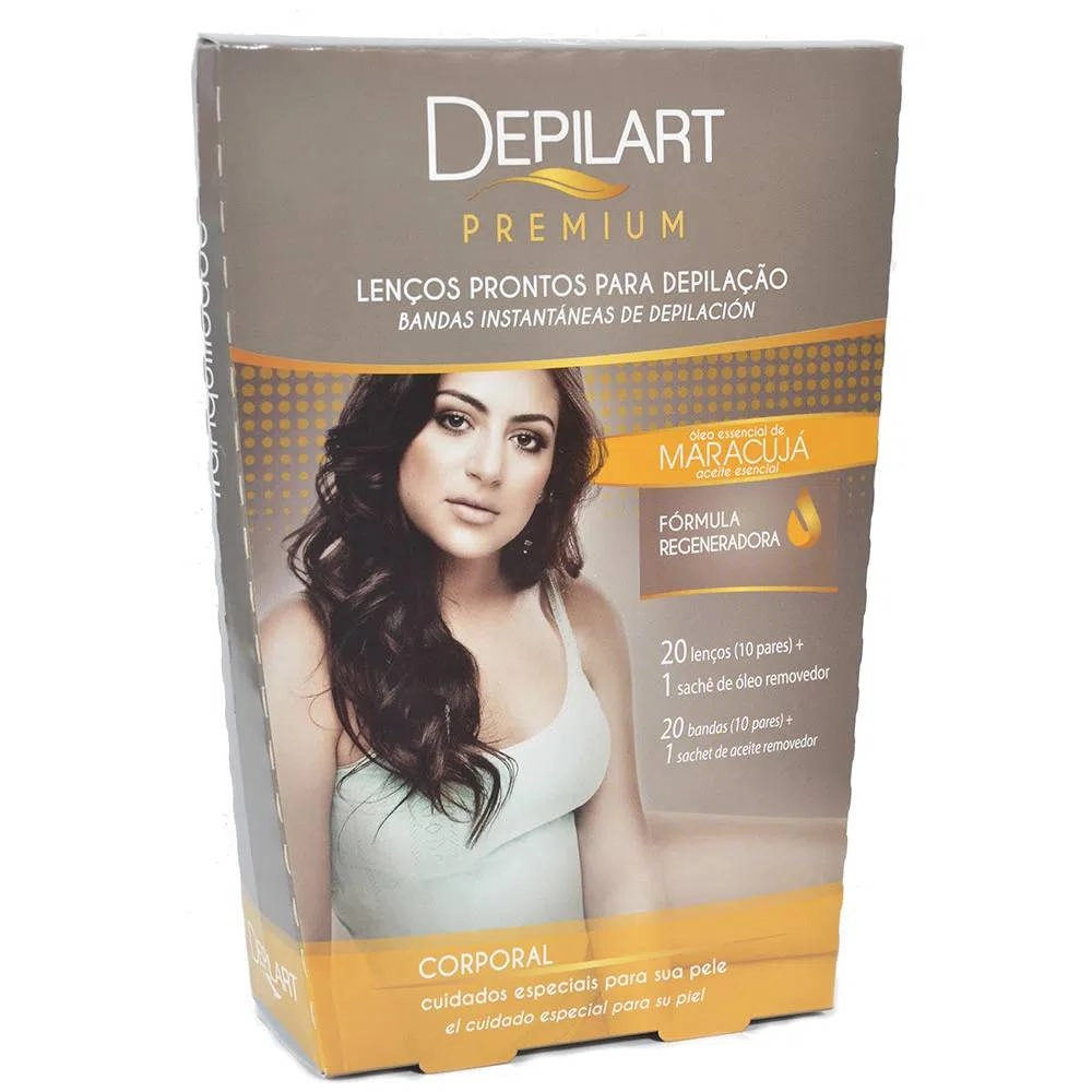 Folha Pronta Depilart Premium Corporal Maracuja 1un