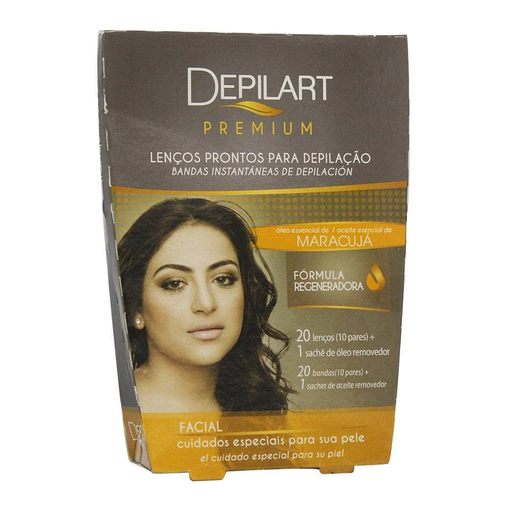 Folha Pronta Depilart Premium Facial Maracuja 1un